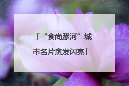 “食尚漯河”城市名片愈发闪亮
