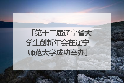 第十二届辽宁省大学生创新年会在辽宁师范大学成功举办