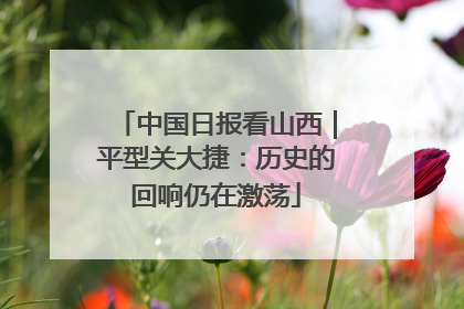中国日报看山西｜平型关大捷：历史的回响仍在激荡