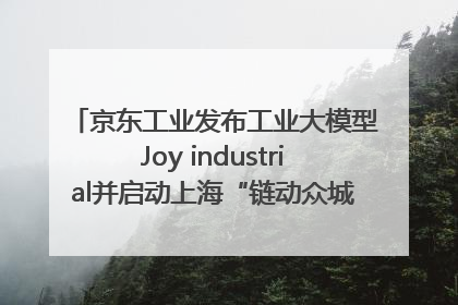 京东工业发布工业大模型Joy industrial并启动上海“链动众城 万亿降本”计划