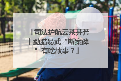 司法护航云茶芬芳丨勐腊易武“断案碑”有啥故事？