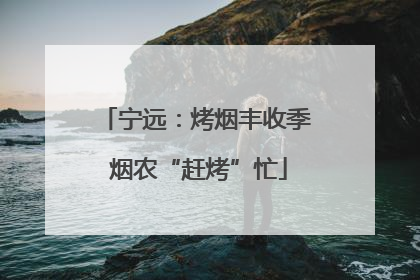 宁远：烤烟丰收季 烟农“赶烤”忙