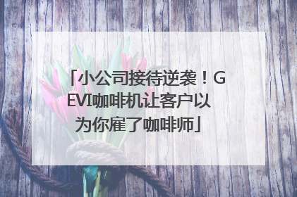 小公司接待逆袭！GEVI咖啡机让客户以为你雇了咖啡师