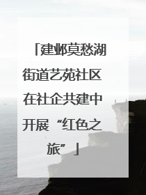 建邺莫愁湖街道艺苑社区在社企共建中开展“红色之旅”