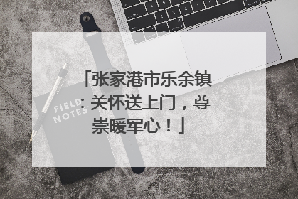 张家港市乐余镇：关怀送上门，尊崇暖军心！