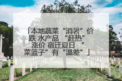 本地蔬菜“消暑”价跌 水产品 “赶热” 涨价 宿迁夏日 “菜篮子”有“温差”