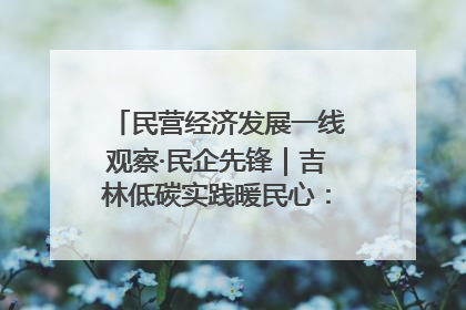 民营经济发展一线观察·民企先锋｜吉林低碳实践暖民心：太阳能供暖技术为北方清洁取暖破局
