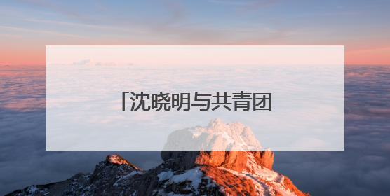 沈晓明与共青团中央书记处第一书记阿东一行会谈