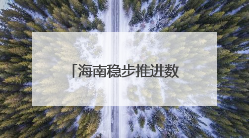 海南稳步推进数据安全有序流动