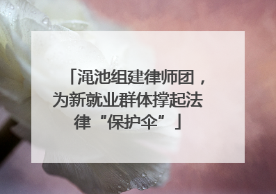 渑池组建律师团，为新就业群体撑起法律“保护伞”