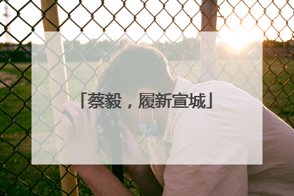 蔡毅，履新宣城