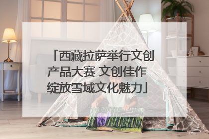 西藏拉萨举行文创产品大赛 文创佳作绽放雪域文化魅力