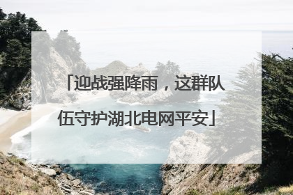 迎战强降雨，这群队伍守护湖北电网平安