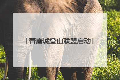 青唐城登山联盟启动