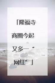 隆福寺商圈今起又多一“网红”