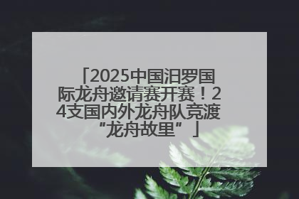 2025中国汨罗国际龙舟邀请赛开赛！24支国内外龙舟队竞渡“龙舟故里”